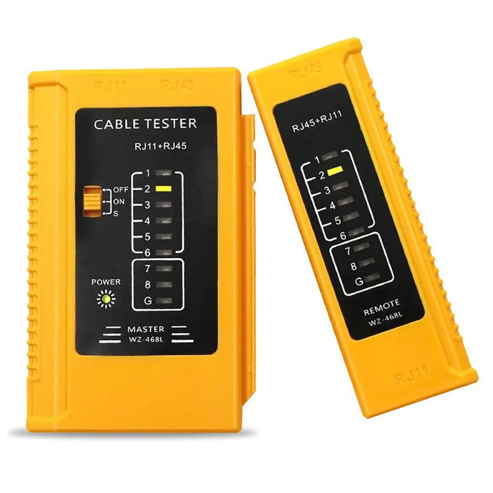 

Cable Tester Network Telephone Cables Line Checker Professional RJ45 RJ11 Lan Cord Testers Networking Tool