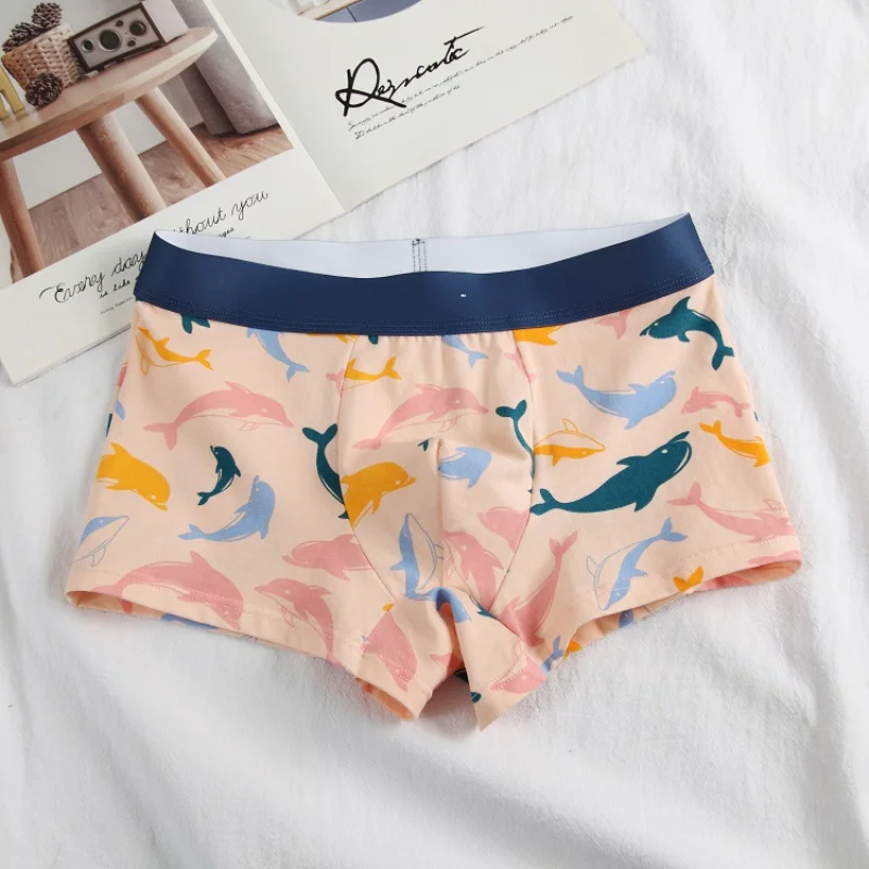 Men Trunks U Convex Pouch Underwear Sexy Cartoon Printed Calzoncillo Hombre Breathable Cotton Knickers Homewear Underpants
Men Trunks U Convex Pouch Underwear Sexy Cartoon Printed Calzoncillo Hombre Breathable Cotton Knickers Homewear Underpants