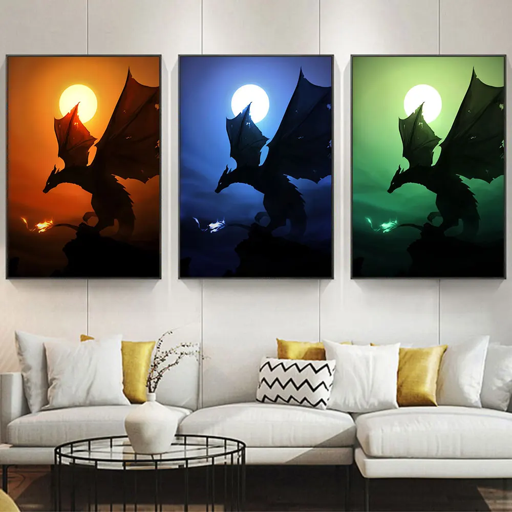 Anime Peripheral Posters Dragon Canvas Painting Wall Prints Art Abstract Modern Decorative Picture for Room Cartoon Decor Gifts
Anime Peripheral Posters Dragon Canvas Painting Wall Prints Art Abstract Modern Decorative Picture for Room Cartoon Decor Gifts