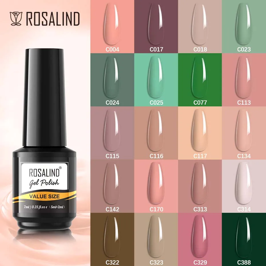 ROSALIND Gel Nail Polish 130 Colors Pink Hybrid Varnishes Semiperment UV Led Esmaltes For Manicure Top Coat Nail Art Design
ROSALIND Gel Nail Polish 130 Colors Pink Hybrid Varnishes Semiperment UV Led Esmaltes For Manicure Top Coat Nail Art Design