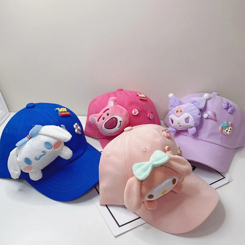 Kawaii Sanrio My Melody Cartoon Children New Sun Visor Summer Baseball Cap Peaked Hat Cute Kuromi Cinnamoroll Girl Studnet Gift
Kawaii Sanrio My Melody Cartoon Children New Sun Visor Summer Baseball Cap Peaked Hat Cute Kuromi Cinnamoroll Girl Studnet Gift