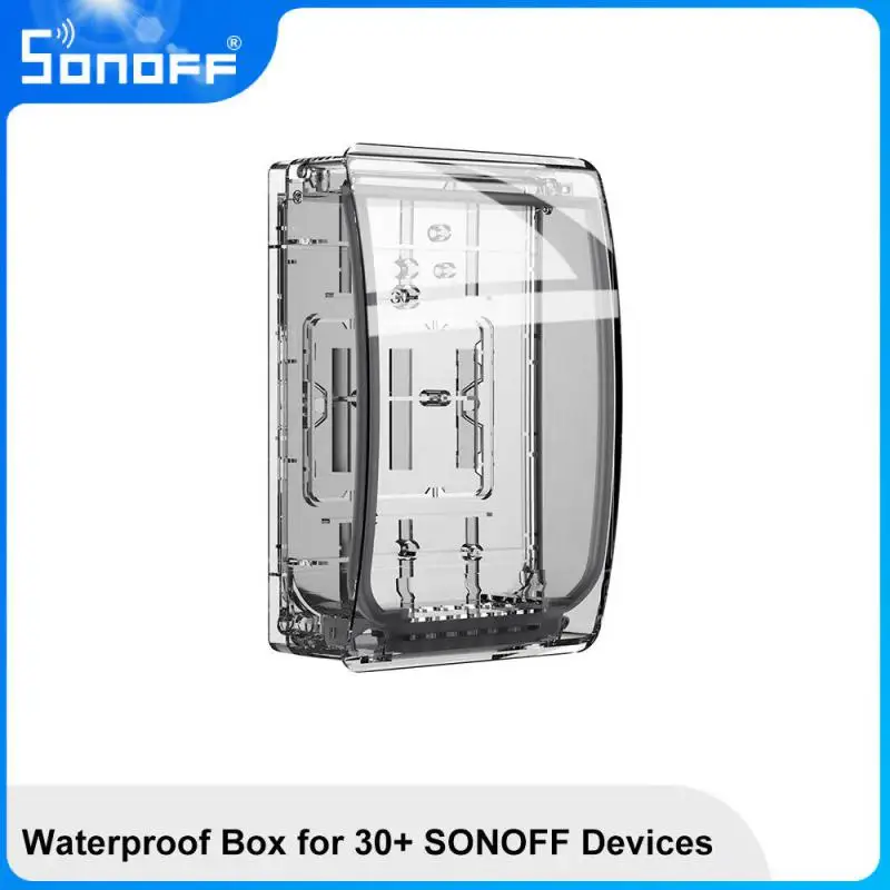 Водонепроницаемая коробка SONOFF R2, водонепроницаемый корпус, распределительная коробка, совместимая с SONOFF TH Elite/ TH Origin/ POW Elite/ POW Origin
Водонепроницаемая коробка SONOFF R2, водонепроницаемый корпус, распределительная коробка, совместимая с SONOFF TH Elite/ TH Origin/ POW Elite/ POW Origin