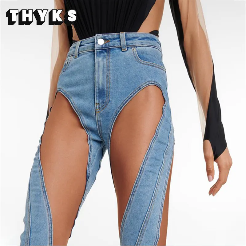European American Style Gauze Split Jeans Women Black White Patchwork Short Denim Top Spiral Patchwork Lace High Waisted Pants
European American Style Gauze Split Jeans Women Black White Patchwork Short Denim Top Spiral Patchwork Lace High Waisted Pants