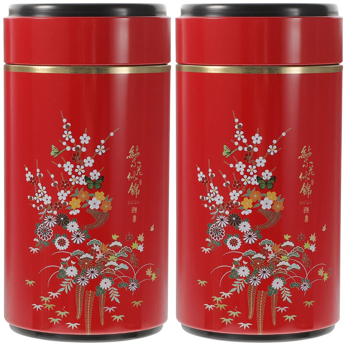 2pcs Tea Tins Tea Canisters Metal Tea Storage Containers Square Airtight Storage Jars for Tea Coffee Candy Chocolate Sugar
2pcs Tea Tins Tea Canisters Metal Tea Storage Containers Square Airtight Storage Jars for Tea Coffee Candy Chocolate Sugar