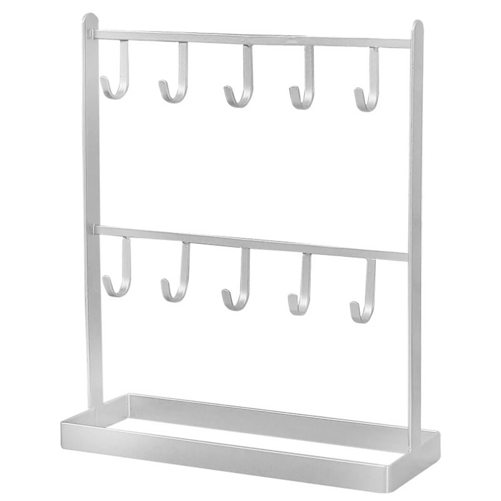 Tabletop Iron Jewelry Jewelry Earring Hanger Necklace Ring Earring Earring Shelf Display Shelf Porch Key Rack
Tabletop Iron Jewelry Jewelry Earring Hanger Necklace Ring Earring Earring Shelf Display Shelf Porch Key Rack