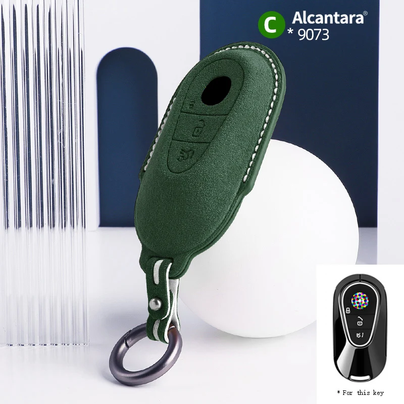 Alcantara High-quality Car Key Case Cover Holder Smart Key Bag Accessories For 2023 Benz Glc300L Glc260L C260L C20 C Class
Alcantara High-quality Car Key Case Cover Holder Smart Key Bag Accessories For 2023 Benz Glc300L Glc260L C260L C20 C Class