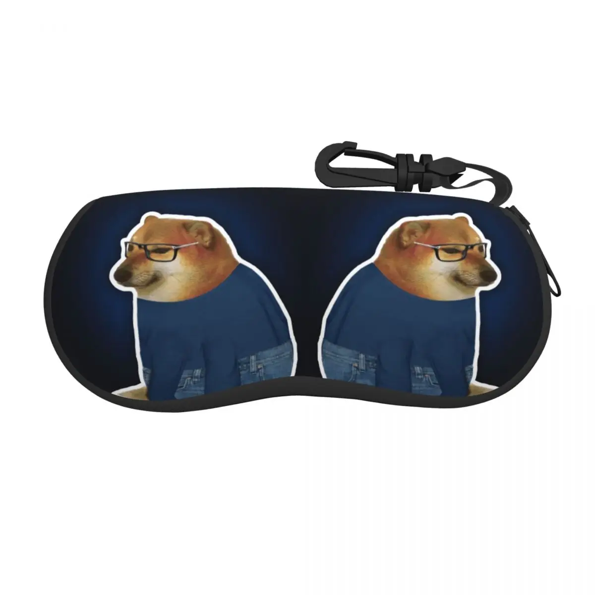 Funny Cheems Dog Sunglasses Soft Case Neoprene Zipper Shiba Inu Dank Meme Shell Eyeglass Case Custom Protective Box For Glasses
Funny Cheems Dog Sunglasses Soft Case Neoprene Zipper Shiba Inu Dank Meme Shell Eyeglass Case Custom Protective Box For Glasses