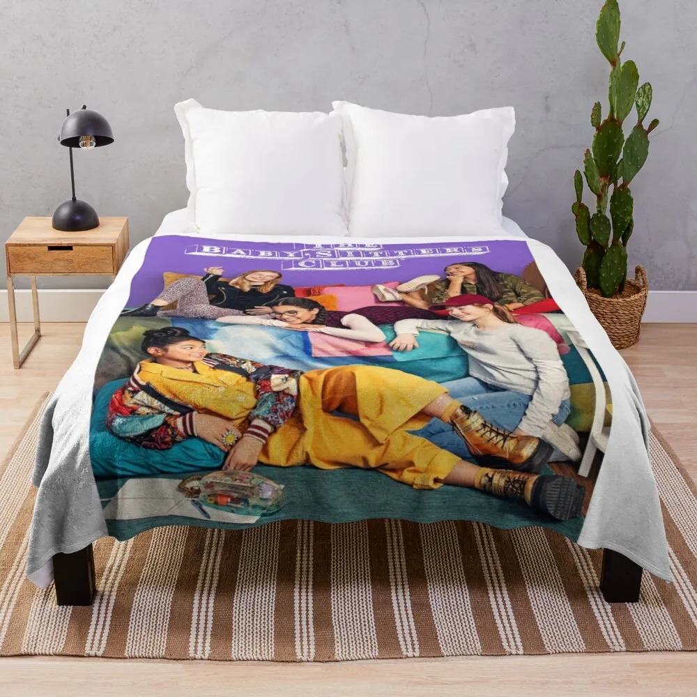 The baby-sitters club Throw Blanket couple sheep wool blanket flannel warm blanket
The baby-sitters club Throw Blanket couple sheep wool blanket flannel warm blanket