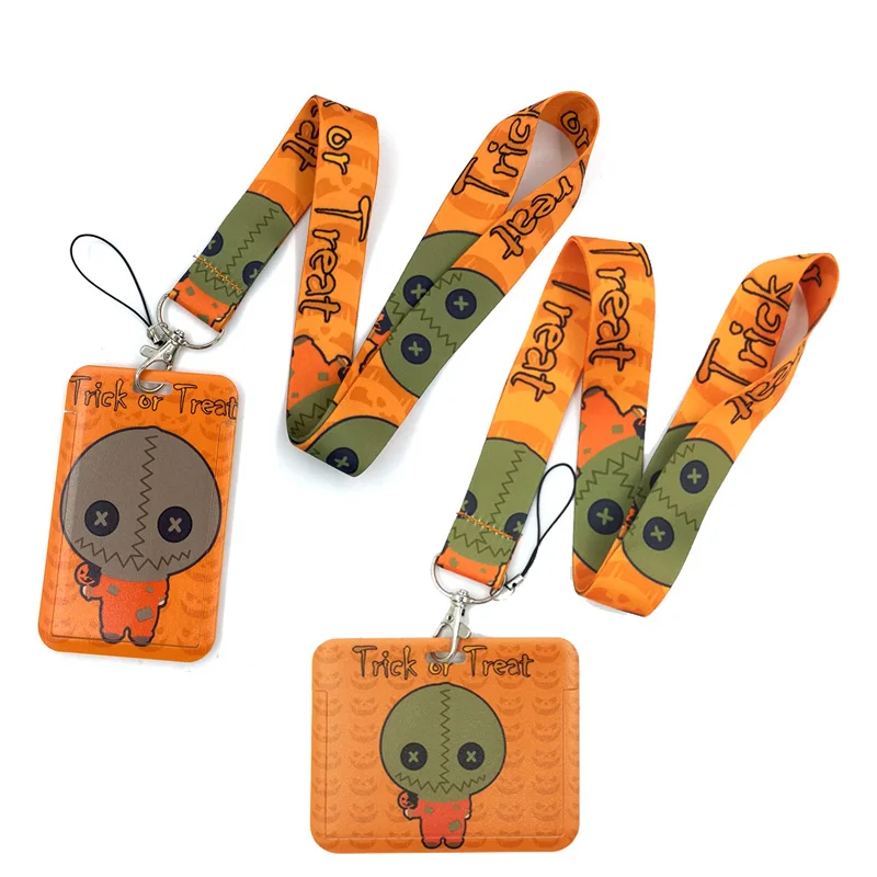 Halloween Trick R Treat Credit Card ID Holder Bag Student Women Travel Bank Bus Business Card Cover Badge Gifts Lanyard Straps
Halloween Trick R Treat Credit Card ID Holder Bag Student Women Travel Bank Bus Business Card Cover Badge Gifts Lanyard Straps