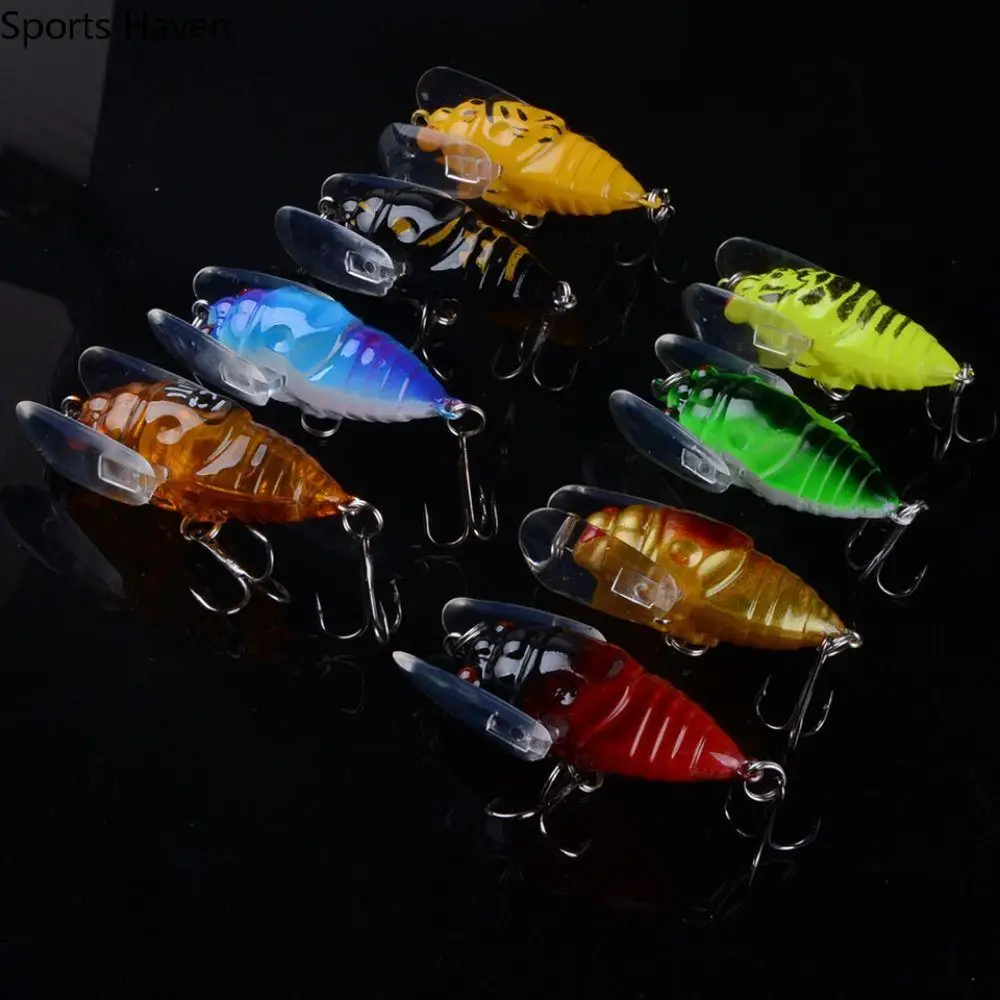 Simulation Insects Bionic Cicada Lure Artificial Crankbait Hard Bait Fishing Tackle
Simulation Insects Bionic Cicada Lure Artificial Crankbait Hard Bait Fishing Tackle