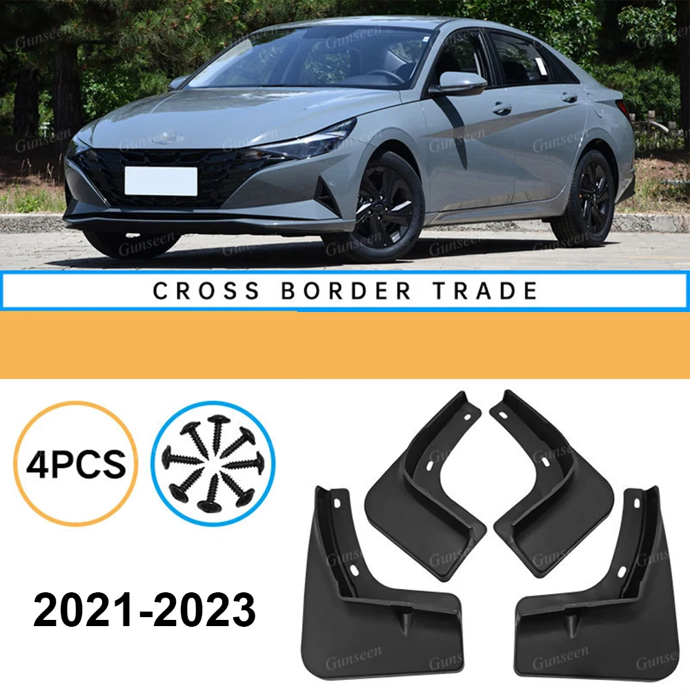 For Hyundai Elantra 2023 Mudguards Car Accessories Front Rear Mudflap Protector Auto Splansh Scuff Plate Styling 2021 2022 2024
For Hyundai Elantra 2023 Mudguards Car Accessories Front Rear Mudflap Protector Auto Splansh Scuff Plate Styling 2021 2022 2024