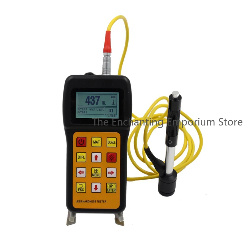 Digital Portable Leeb Hardness Tester NDT Test Metal Measuring HRC HRA HRB HB HL HV Test Big Workpiece Large Screen Easy Use
Digital Portable Leeb Hardness Tester NDT Test Metal Measuring HRC HRA HRB HB HL HV Test Big Workpiece Large Screen Easy Use