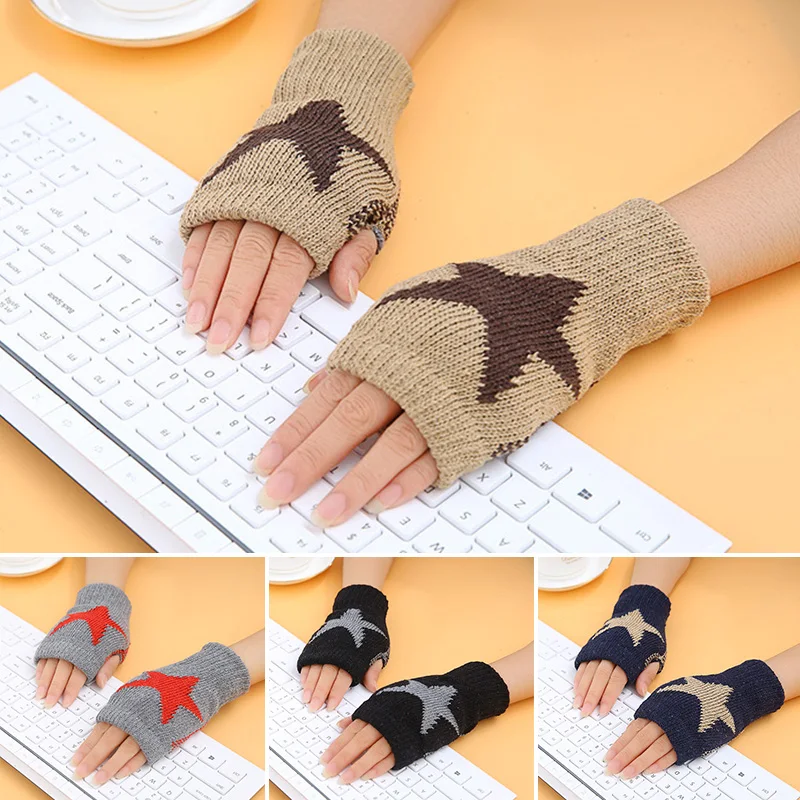 1Pair Winter Men Women Touch Screen Knitted Warm Mittens Fingerless Gloves Half Finger Hand Warmer
1Pair Winter Men Women Touch Screen Knitted Warm Mittens Fingerless Gloves Half Finger Hand Warmer