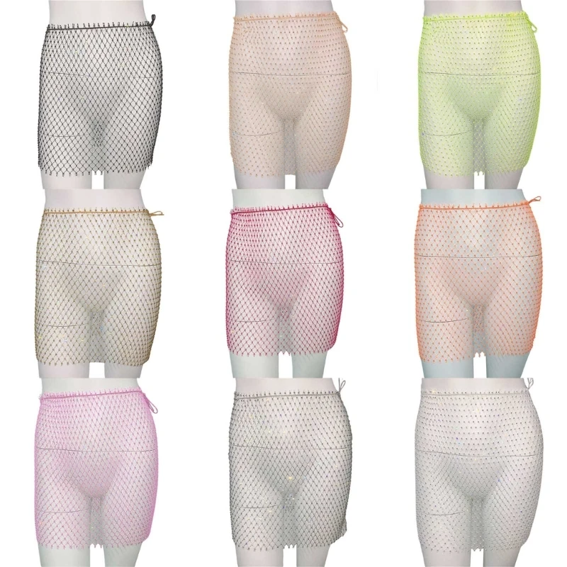 Women's Sexy Glitter Skirt Mesh See Through Mini Skirt Hollow Out Cover Up Club Festival Outfits N7YF
Women's Sexy Glitter Skirt Mesh See Through Mini Skirt Hollow Out Cover Up Club Festival Outfits N7YF