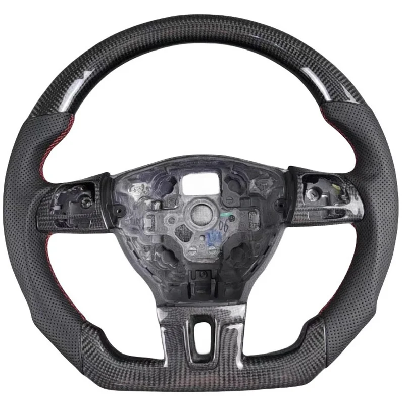 Руль из 100% углеродного волокна и натуральной кожи для Volkswagen Golf 7 Rline GTI GTS GTD GTE Polo GTI Scirocco T-ROC Tiguan
Руль из 100% углеродного волокна и натуральной кожи для Volkswagen Golf 7 Rline GTI GTS GTD GTE Polo GTI Scirocco T-ROC Tiguan
