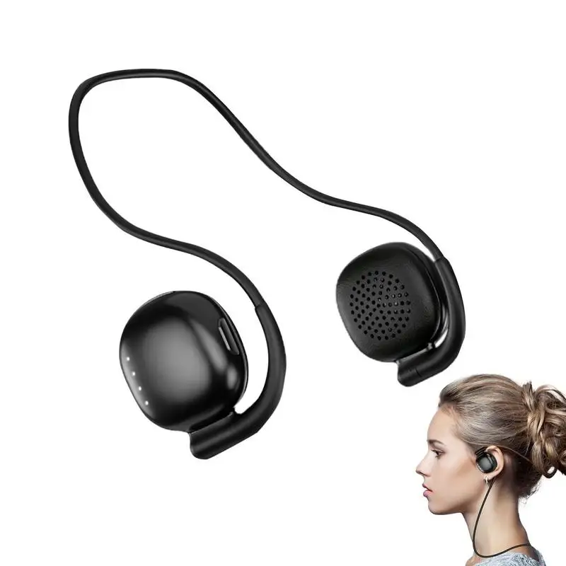 

Wireless Gaming Headset Noise Canceling Over-Ear Earphones With 5.0 Chip Air Conduction Technology Earmuff Shape Earphone For