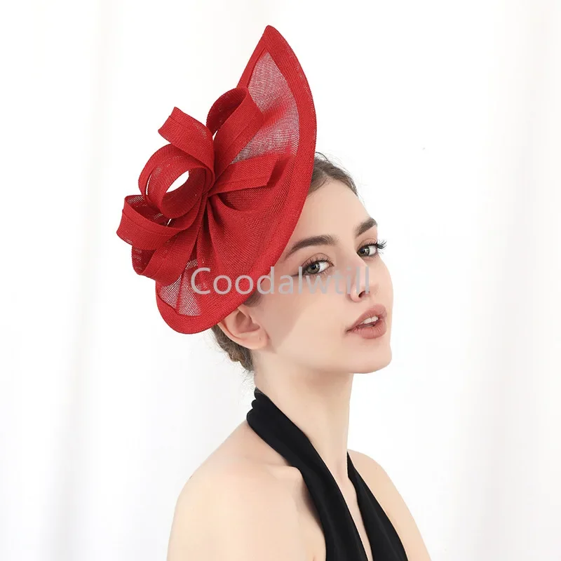 

Kentucky Derby Veil Fascinator Hat Women Wedding Fashion Fascinators Headband Bride Mariage Occasion Church Party chapeau femme