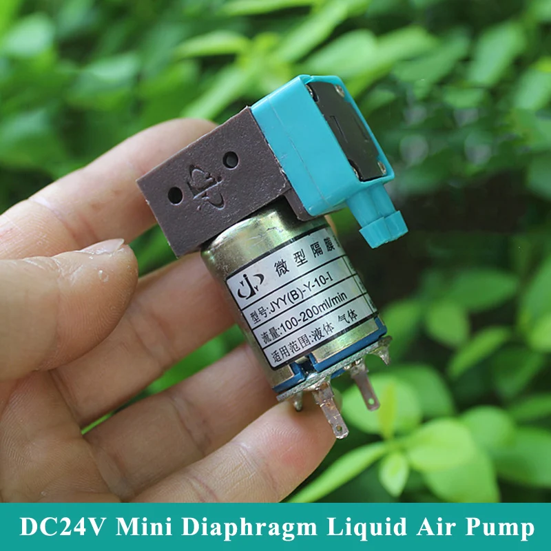 DC 24V 2W Mini Diaphragm Pump Micro Liquid Water Pump Vacuum Air Pump Negative Pressure Suction Pump for Lab Analysis Metering
DC 24V 2W Mini Diaphragm Pump Micro Liquid Water Pump Vacuum Air Pump Negative Pressure Suction Pump for Lab Analysis Metering