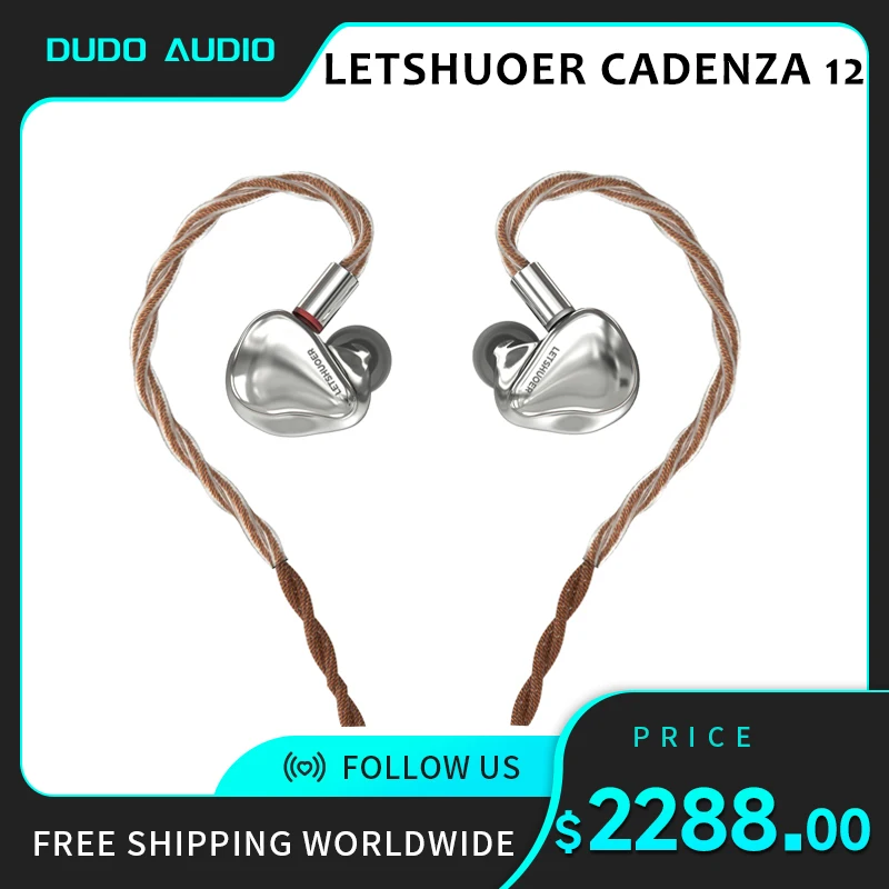 LETSHUOER SHUOER Cadenza 12 проводные наушники IEMs Hi-Fi флагманские 12 гибридных мониторов драйвера с разъемом 2,5/3,5/4,4 мм
LETSHUOER SHUOER Cadenza 12 проводные наушники IEMs Hi-Fi флагманские 12 гибридных мониторов драйвера с разъемом 2,5/3,5/4,4 мм