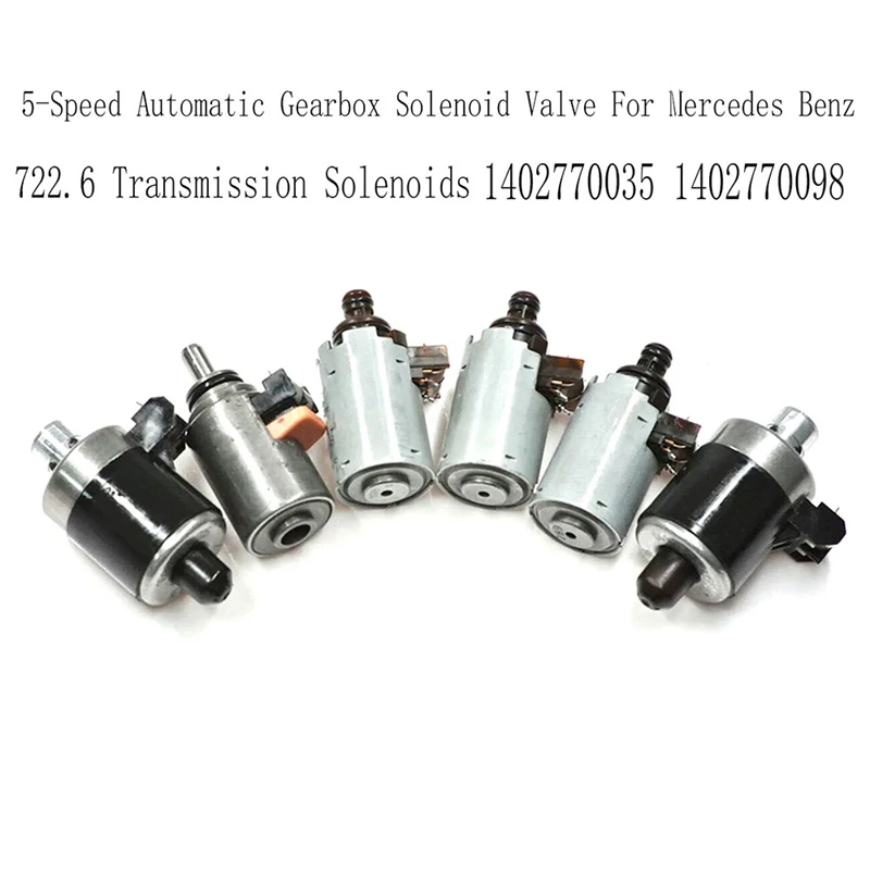 

Car Transmission Solenoids 722.6 5-Speed For Mercedes Benz 1402770035 1402770098