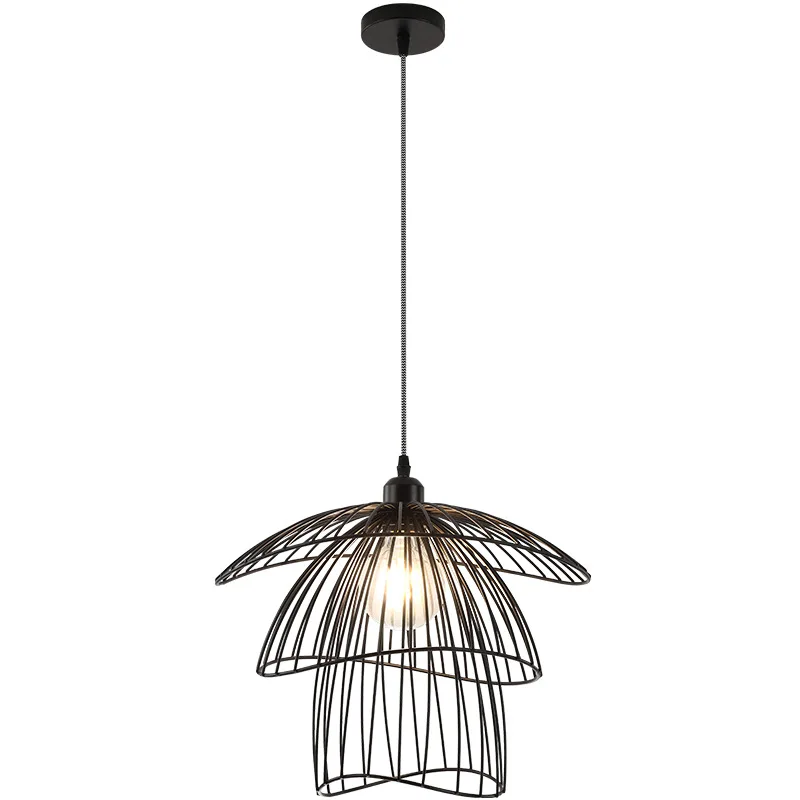 Modern Led Pendant Lights Indoor E27 Iron Retro Loft Pendant Lamp Metal Guard Hanging Restaurant Lighting Living Room Decoration
Modern Led Pendant Lights Indoor E27 Iron Retro Loft Pendant Lamp Metal Guard Hanging Restaurant Lighting Living Room Decoration