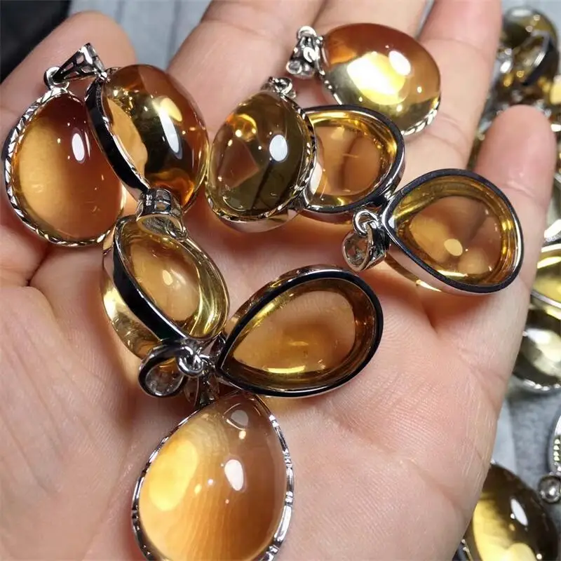 Natural S925 Brazilian Topaz Stone Pendant For Jewelry DIY Bracelet Necklace Earring Accessories Charm Women Brand Jewelry 1pcs
Natural S925 Brazilian Topaz Stone Pendant For Jewelry DIY Bracelet Necklace Earring Accessories Charm Women Brand Jewelry 1pcs