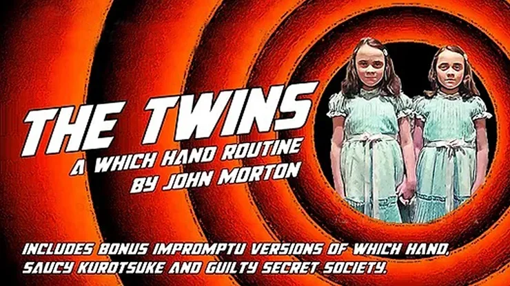 

Twins (Gimmicks и онлайн-инструкции) Джон Мортон магические трюки иллюзии магические фокусы крупным планом реквизит Волшебная улица