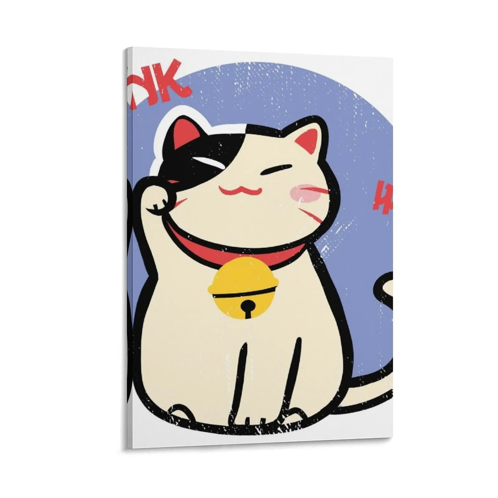fortune cat - wave cat Canvas Painting anime room decor korean room decor ornaments for home Paintings on the wall 
fortune cat - wave cat Canvas Painting anime room decor korean room decor ornaments for home Paintings on the wall
