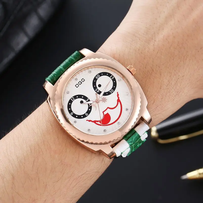 Famous Brand Men Watch 2022 New Fashion Hip Hop Style Joke Pattern Quartz Clock Male Casual Big Dial Leather Wristwatch Relogio
Famous Brand Men Watch 2022 New Fashion Hip Hop Style Joke Pattern Quartz Clock Male Casual Big Dial Leather Wristwatch Relogio