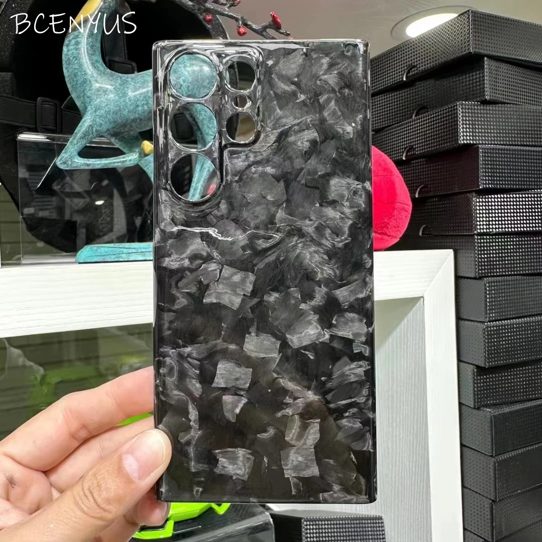 Real Bright Forging Carbon fiber case For Samsung Galaxy S23 Ultra lens protection carbon fiber Anti-fall Galaxy S23 Plus cover
Real Bright Forging Carbon fiber case For Samsung Galaxy S23 Ultra lens protection carbon fiber Anti-fall Galaxy S23 Plus cover