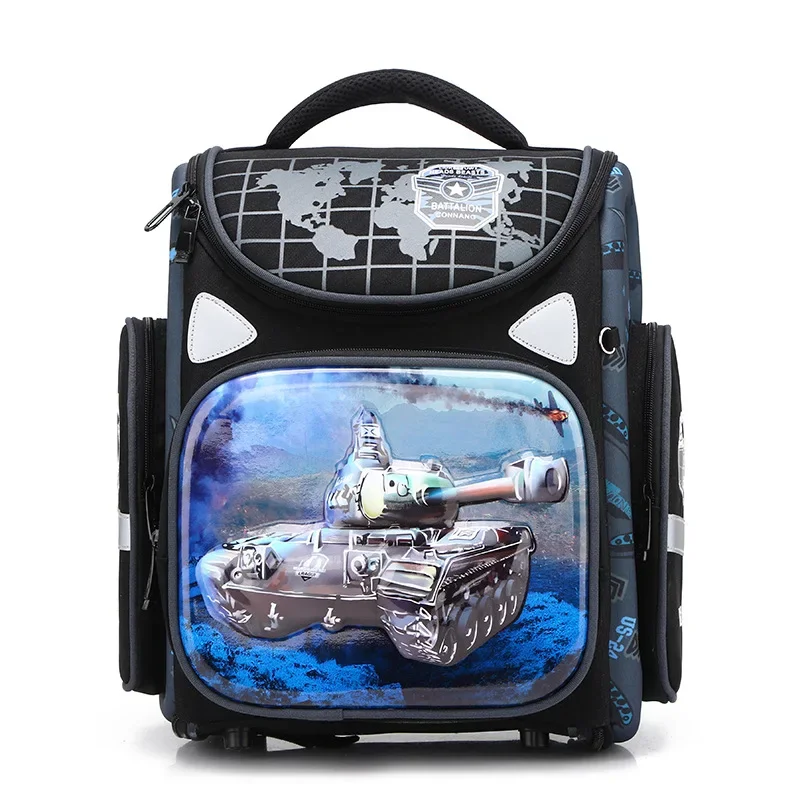 

Orthopedic Backpack Boys Bag School Children Kids Grade Bags 1-3-6 Racing For Knapsack Mochila Satchel Book Cars Primary Escolar