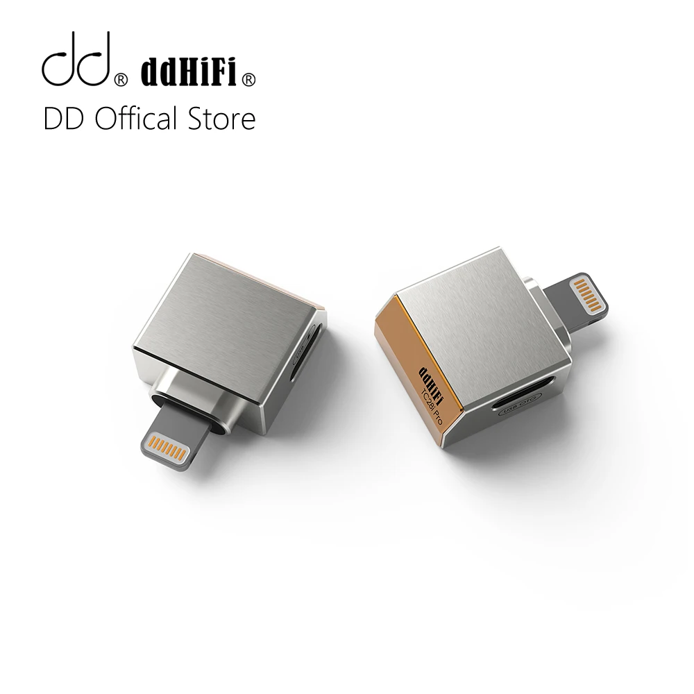Кабель-адаптер DD ddHiFi TC28i Pro со штекером и разъемом USB OTG для устройств iOS
Кабель-адаптер DD ddHiFi TC28i Pro со штекером и разъемом USB OTG для устройств iOS