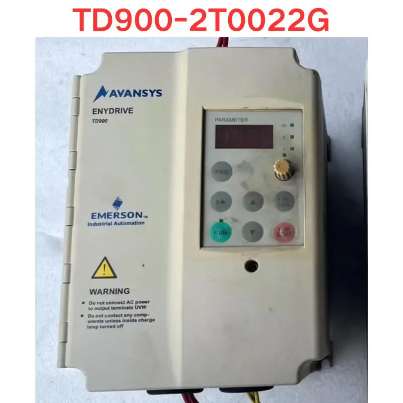 Used Emerson TD900-2T0022G Frequency converters 2.2KW Functional test OK
Used Emerson TD900-2T0022G Frequency converters 2.2KW Functional test OK
