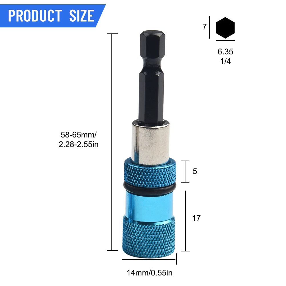 3pcs 1/4Inch Hex Shank Magnetic Bit Holder Screwdriver Drill Bits Extension Bar With PH2 Explosion-proof Non-Slip Bit
3pcs 1/4Inch Hex Shank Magnetic Bit Holder Screwdriver Drill Bits Extension Bar With PH2 Explosion-proof Non-Slip Bit