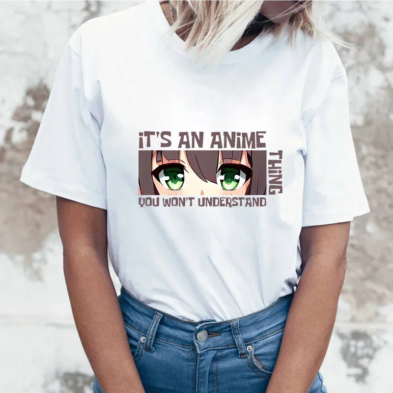 Fashion It'S An Anime Thing You Won'T Understand Print T-Shirt Loose Short Sleeve Round Neck Top
Fashion It'S An Anime Thing You Won'T Understand Print T-Shirt Loose Short Sleeve Round Neck Top