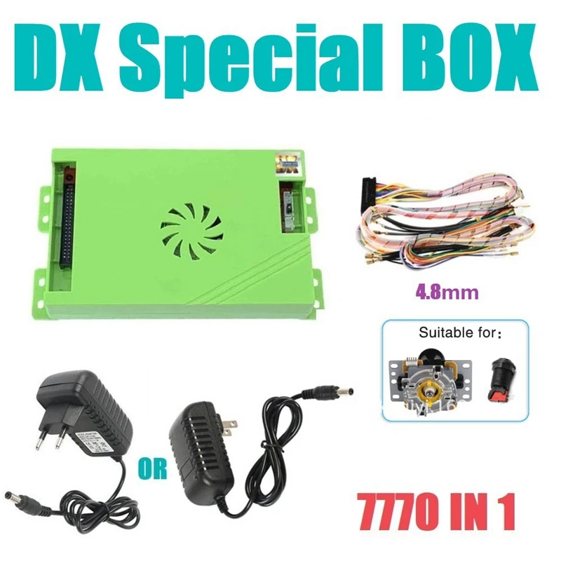 

For Pandora Saga Box DX Motherboard+ Cable 7770 In 1 Arcade Game Console Jamma For Coin Pusher
