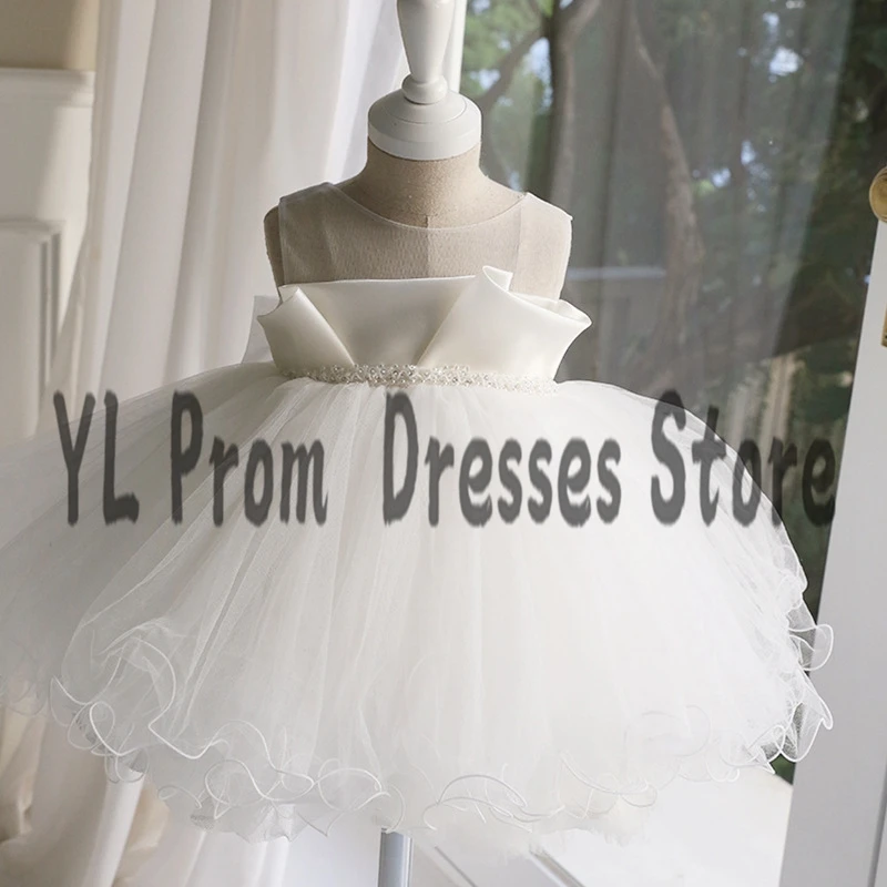YL Simple Illusion Scoop Neck Flower Girl Dresses Mini Puffy Tulle A-Line Little Bride Dress Kids First Communion Gowns 2022
YL Simple Illusion Scoop Neck Flower Girl Dresses Mini Puffy Tulle A-Line Little Bride Dress Kids First Communion Gowns 2022