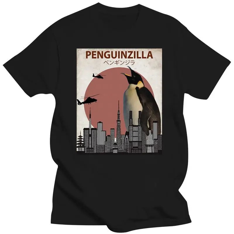 2022 New Hot Sale Fashion 100% Cotton Penguinzilla Funny Emperor Penguin Lovers T-Shirt Gift Tee Shirt
2022 New Hot Sale Fashion 100% Cotton Penguinzilla Funny Emperor Penguin Lovers T-Shirt Gift Tee Shirt