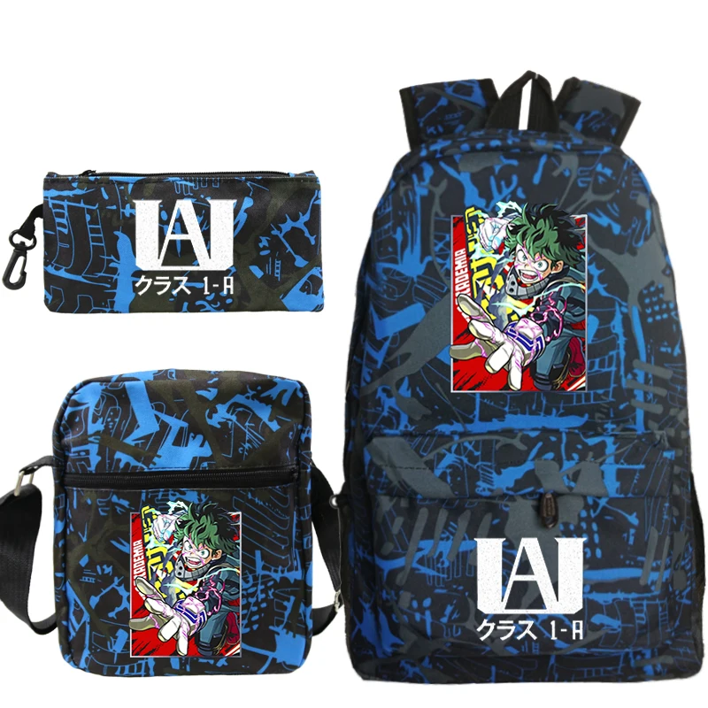 My Hero Acadamia School Bags for Boys Girls Book Bag Students School Backpacks College Laptop Bag Midoriya Izuku Mochila Escolar 
My Hero Acadamia School Bags for Boys Girls Book Bag Students School Backpacks College Laptop Bag Midoriya Izuku Mochila Escolar