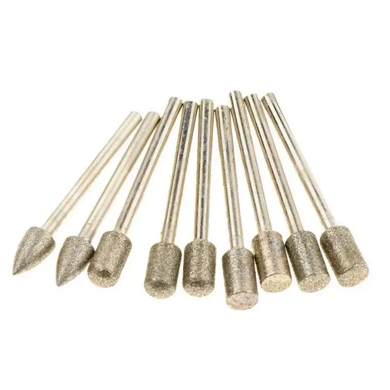 Rotary 20pcs Set For Grit Electric Burr 80 Abrasive Dremel Dril 3*6mm Diamond Bits Grinding Drill Accessories Tools Head
Rotary 20pcs Set For Grit Electric Burr 80 Abrasive Dremel Dril 3*6mm Diamond Bits Grinding Drill Accessories Tools Head