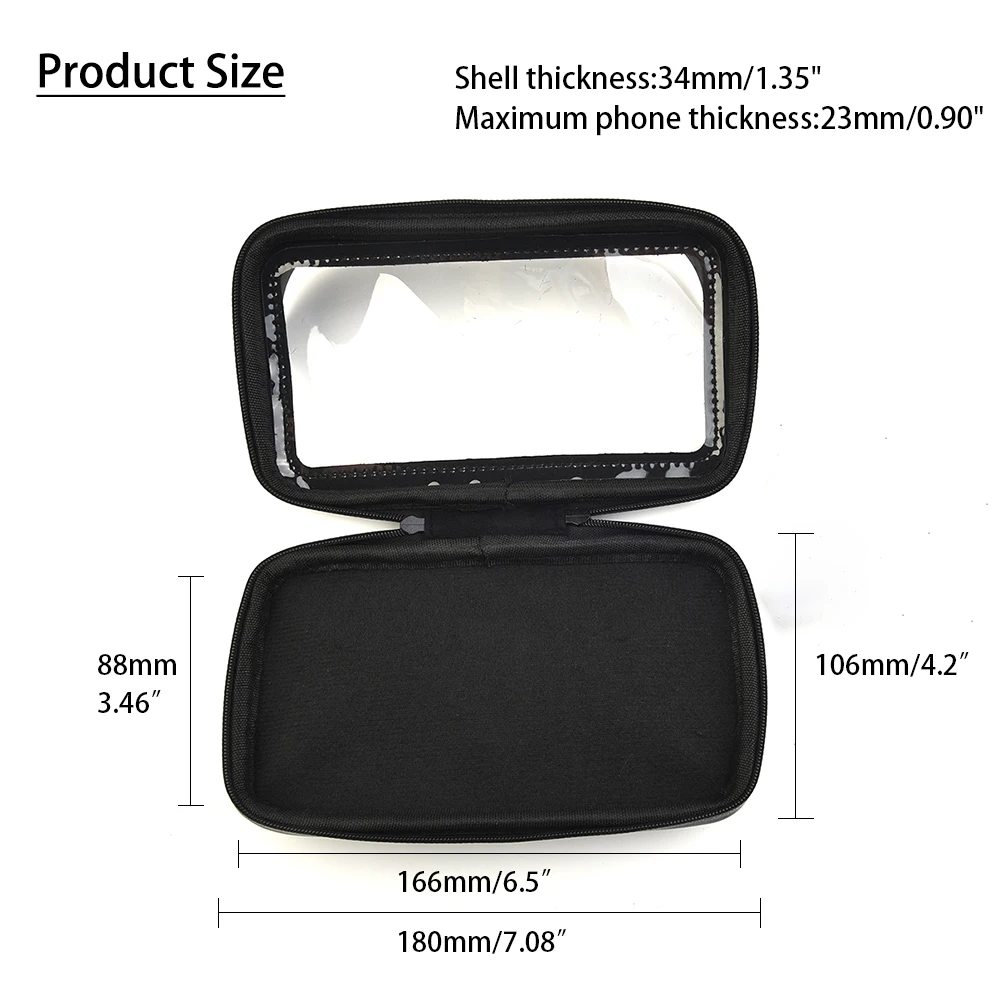 Accessories Durable New Parts Practical Handlebar Holder Bike Black For Mobile Phone GPS Motorcycle Waterproof
Accessories Durable New Parts Practical Handlebar Holder Bike Black For Mobile Phone GPS Motorcycle Waterproof