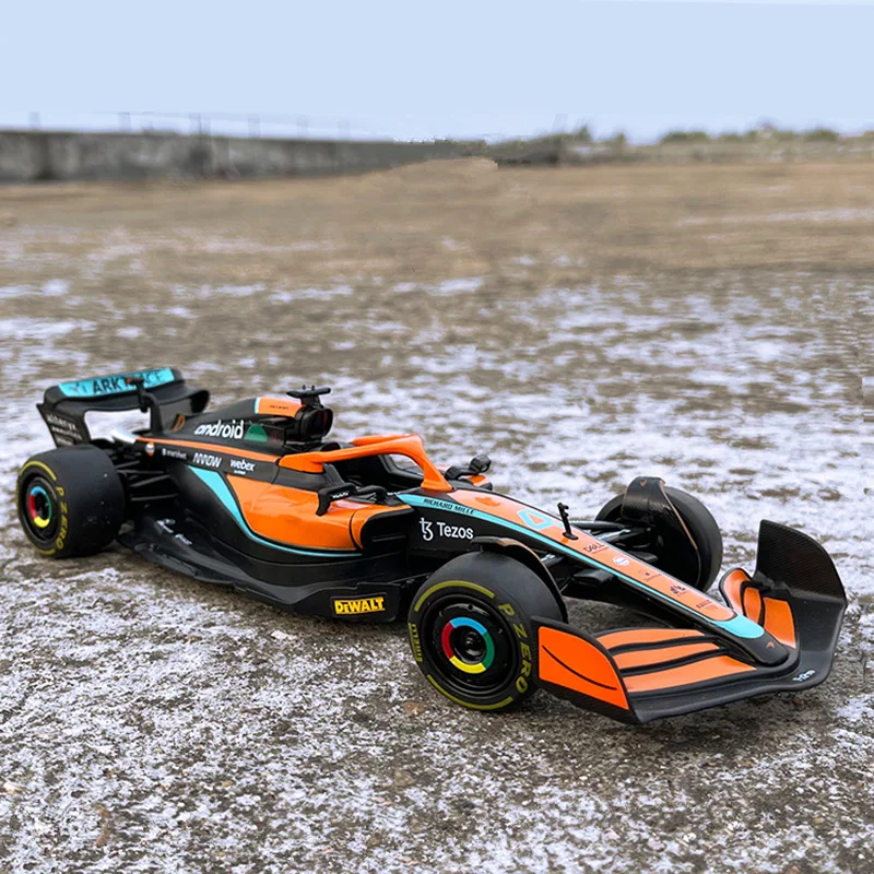 

Large Size 1:24 F1 McLaren MCL36 #4 Lando Norris Racing Car Model Formula One Simulation Alloy Die Cast SuperCar Model Kids Toys