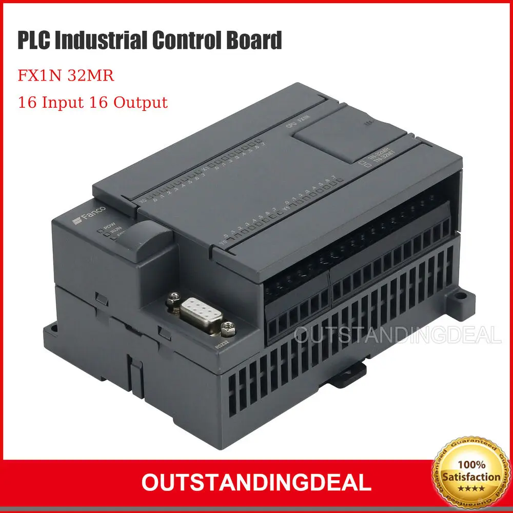 Плата промышленного управления PLC FX1N 32MR DC24V 6 Вт 16 вход 16 выход Поддержка HMI #
Плата промышленного управления PLC FX1N 32MR DC24V 6 Вт 16 вход 16 выход Поддержка HMI #