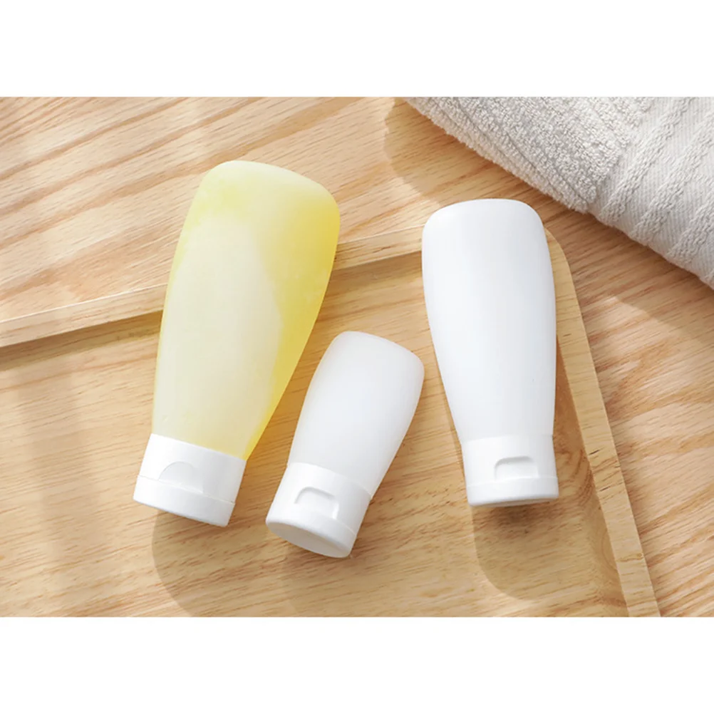 3 PCS Silicone Squeeze Bottle Refillable Bottles Subpackaging with Portable White Travel
3 PCS Silicone Squeeze Bottle Refillable Bottles Subpackaging with Portable White Travel