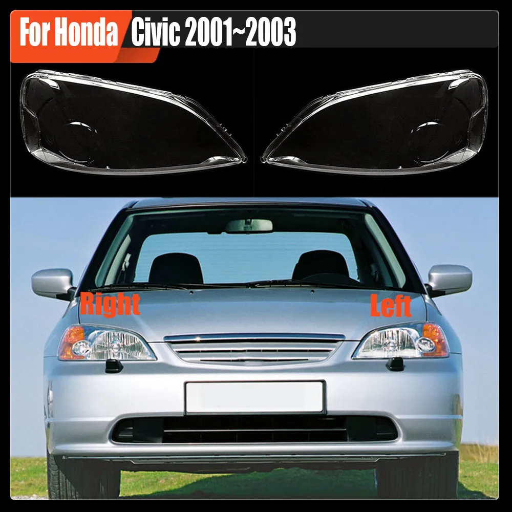 For Honda Civic 2001~2003 Front Lampshade Lamp Shell Headlamp Cover Headlight Shade Lens Plexiglass
For Honda Civic 2001~2003 Front Lampshade Lamp Shell Headlamp Cover Headlight Shade Lens Plexiglass