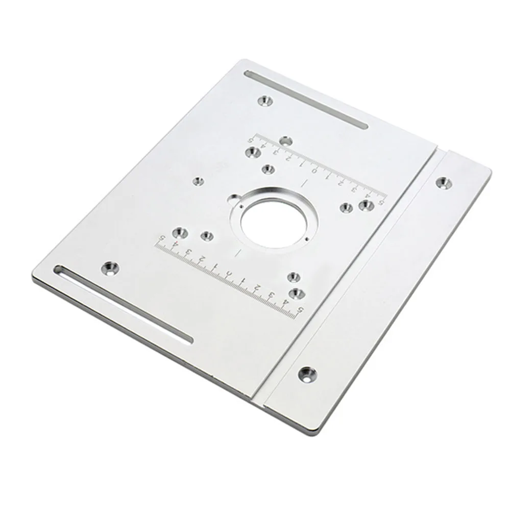 Aluminum Router Table Insert Plate Electric Wood Router Trimming Machine Flip Plate Install Woodworking Benches
Aluminum Router Table Insert Plate Electric Wood Router Trimming Machine Flip Plate Install Woodworking Benches