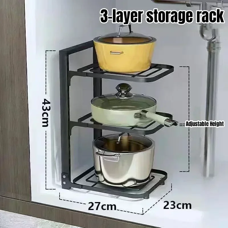 Kitchen Under Sink Pot Holder Kitchen Under Sink Pot Holder