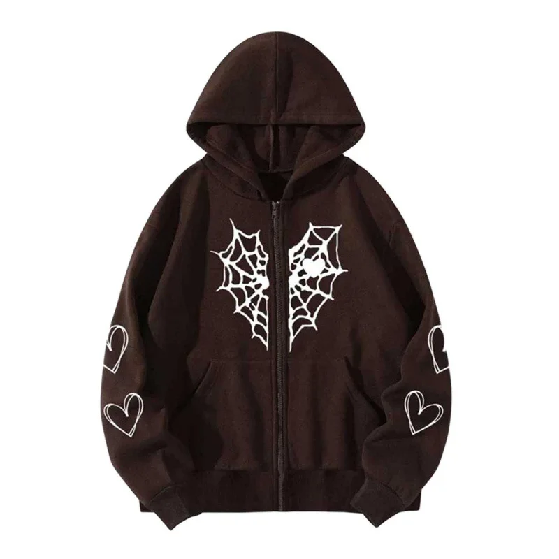 2023 Autumn/Winter Fashion New Print Hooded Zipper Cardigan Sweater Loose Coat Men's and Women's Thickened
2023 Autumn/Winter Fashion New Print Hooded Zipper Cardigan Sweater Loose Coat Men's and Women's Thickened