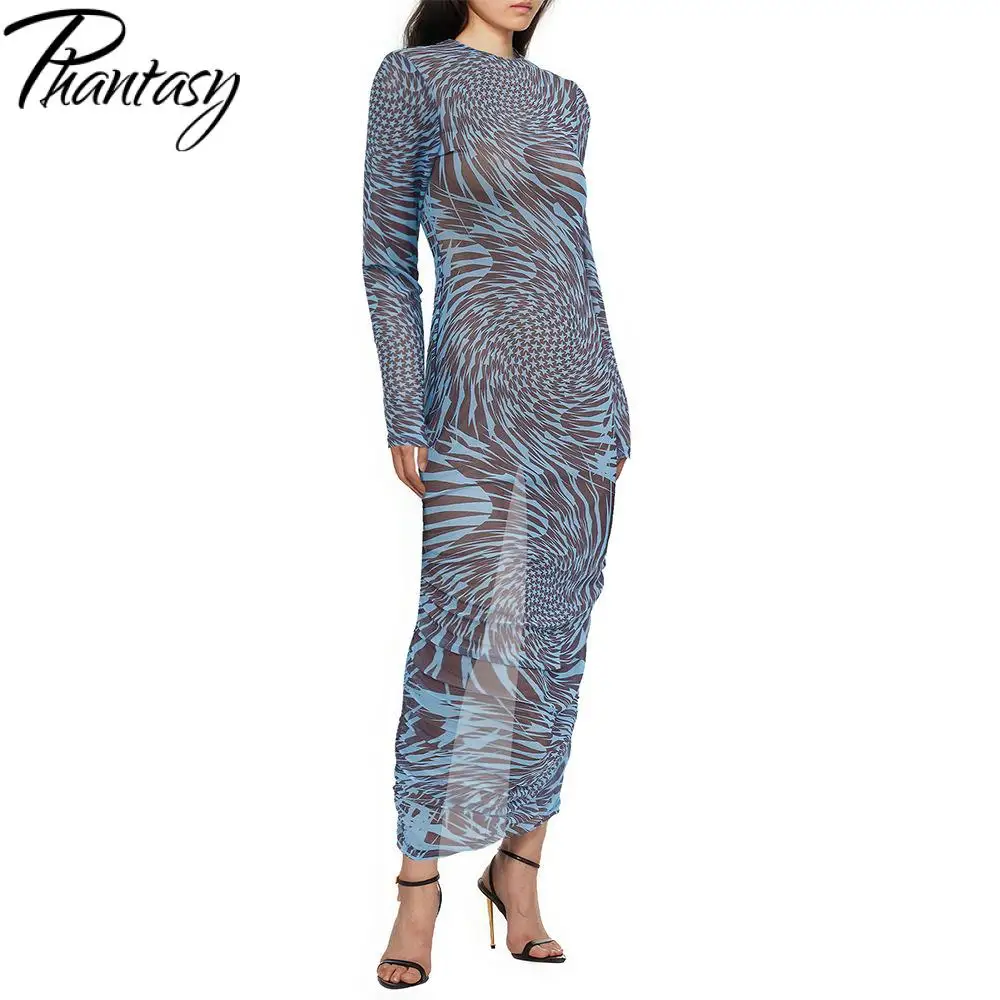 Y2K Dresses for Women Mesh Fabric Sexy Robe Long Sleeved Dress 3D Printed Gown Spring Summer Streetwear Fashion Female Clothing
Y2K Dresses for Women Mesh Fabric Sexy Robe Long Sleeved Dress 3D Printed Gown Spring Summer Streetwear Fashion Female Clothing