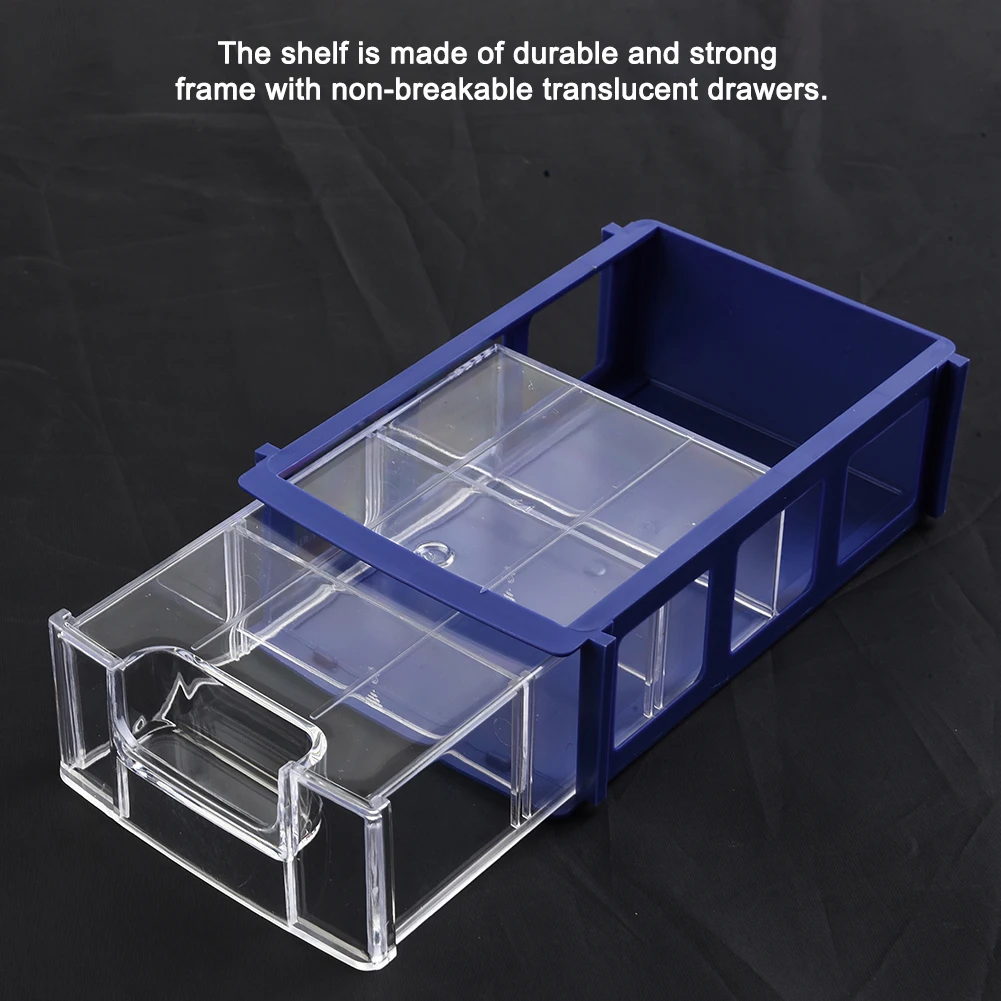1PC Stackable Plastic Hardware Parts Storage Boxes Component Screws Toolbox Is Made Of Durable And Strong Frame With Drawers
1PC Stackable Plastic Hardware Parts Storage Boxes Component Screws Toolbox Is Made Of Durable And Strong Frame With Drawers